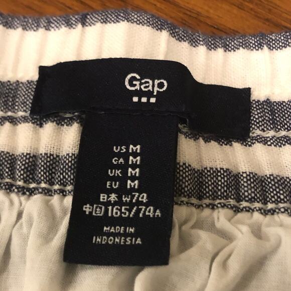 Gap Striped Linen Blend Mini Skirt - Picture 4 of 5